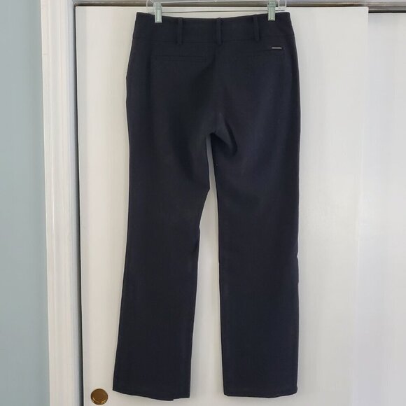 New York & Company Black Stretch Bootcut 6 Regular Dress Pants - Picture 2 of 7